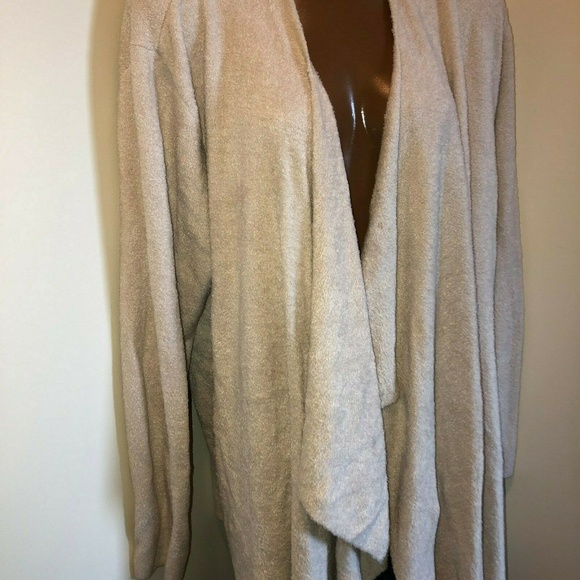 Barefoot Dreams Bamboo Chic Calypso Drape Cardigan - Picture 4 of 8